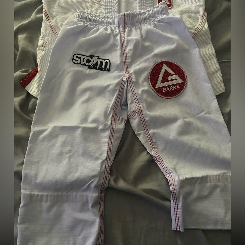 Gracie Barra Storm Kimono Size Y3